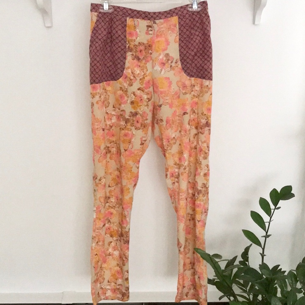 Bar III Front Row floral pants